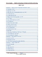 Đồ án nghiên cứu ứng dụng và kĩ thuật của khí dầu mỏ hóa lỏng