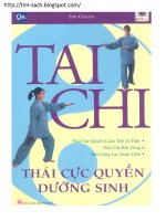 Thái cực quyền dưỡng sinh - Nguyễn Thị Hồng Vân