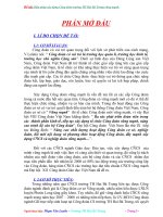 SÁNG KIẾN KINH NGHIỆM :Biện pháp xây dựng và giữ vững danh hiệu công đoàn cơ sở vững mạnh trường TH hai bà trưng