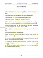 Đề cương ôn thi môn quản trị bán háng