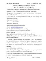 Báo cáo tập tập Kế toán Công ty cổ phần lâm sản và khoáng sản Tuyên Quang