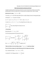 Một số phương pháp hay giải phương trình bậc 3
