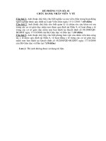 Đề thi tuyển công chức ngành y