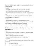 đề cương ôn tập đường lối