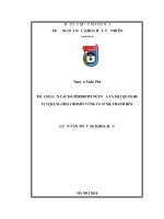 Thạch luận các đá peridotit núi nưa và mối quan hệ với quặng hoá cromit vùng cổ định, thanh hóa