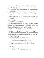 HỆ THỐNG THIẾT BỊ PHẢN ỨNG KHUẤY TRỘN LIÊN TỤC