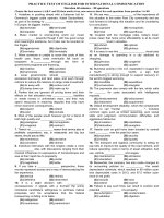 PRACTICE TEST OF ENGLISH FOR INTERNATIONAL COMMUNICATION (1)