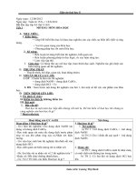 Giáo án hóa học 8 cả năm