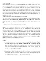 Câu hỏi tình huống pháp luật kinh tế có lời giải