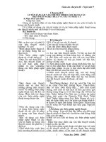 Giáo án chuyên đề : Ngữ văn 9