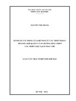 Đánh giá tác động của khí thải từ các thiết bị bay đến bầu khí quyển và xu hướng phát triển các nhiên liệu sạch thay thế