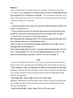 Tổng hợp bài tập thuế