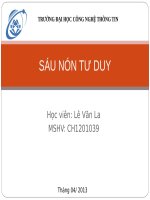 Thuyết trình chủ đề Sáu nón tư duy