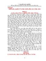 Biện pháp phụ đạo học sinh yếu môn Học vần