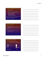 CHƯƠNG 5 SINH LÝ MÁU & TUẦN HOÀN