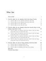 Tính ổn định của một số lớp phương trình hàm với cặp biến tự do