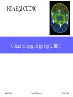 CHAPTER 5 TRẠNG THÁI TẬP HỢP (2 TIẾT)