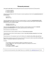 English personal pronouns