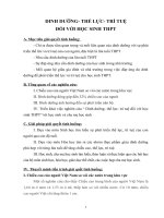 vận dụng kiến thức liên môn giải quyết tình huống thực tiễn chủ đề dinh dưỡng thể lực tri tuện đối với học sinh thpt