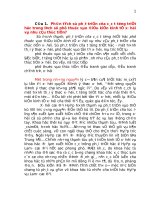 Tổng hợp câu hỏi và đáp án ôn thi môn triết học căn bản