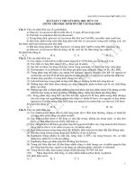 Bài tập lí thuyết hóa học hữu cơ dùng cho học sinh ôn thi tốt nghiệp