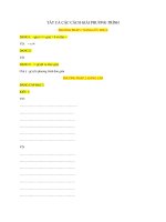 TẤT cả các CÁCH GIẢI PHƯƠNG TRÌNH