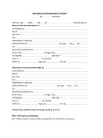 HỢP ĐỒNG CHUYỂN NHƯỢNG CỔ PHẦN