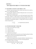 Dung dịch chất điện ly cân bằng hóa học