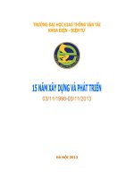 Khoa Điện  Điện Tử  Đại Học Giao Thông Vận Tải