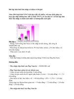 Bài tập tính thuế thu nhập cá nhân có lời giải