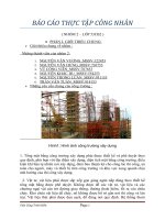 báo cáo thực tập công nhân tại công trình xây dựng