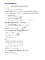 Các cách giải bài toán đơn điệu hàm số