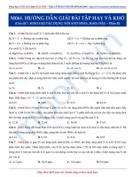 Kim loại tác dụng với axit HNO3, H2S04 đặc