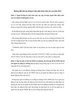 Hướng dẫn thủ tục đăng ký làm giấy khai sinh cho con năm 2014