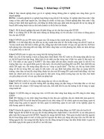 hệ thống trắc nghiệm môn quản trị kinh doanh