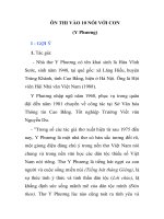 ÔN THI VÀO 10 NÓI VỚI CON