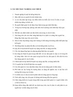 Câu hỏi ôn tập trắc nghiệm Quản lý học