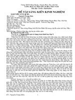 SKKN Chứng minh một số dạng toán hình học lớp 9