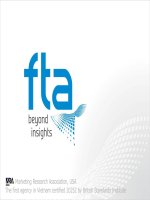 Hành vi và thói quen mua sắm chăm sóc bản thân của bà bầu