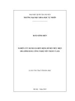 Nghiên cứu đánh giá biến động bờ hồ thủy điện Hòa Bình bằng công nghệ viễn thám và GIS