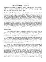 CHÍNH SÁCH TIỀN TỆ NGÂN HÀNG TRUNG ƯƠNG CÓ THỂ ĐƯỢC MÔ TẢ BỞI MỘT NGUYÊN TẮC TUYẾN TÍNH  ( TĂNG CƯỜNG) TAYLOR HOẶC BỞI MỘT NGUYÊN TẮC PHI TUYẾN TÍNH