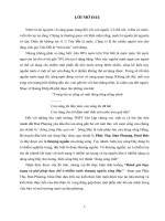 Đánh giá thực trạng và giải pháp hạn chế ô nhiễm nước thượng nguồn sông đáy