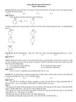 Hướng dẫn giải chuyên đề hidrocacbon