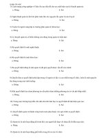 Trắc nghiệm quản trị học Đúng sai