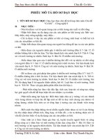 Dạy học theo chủ đề tích hợp liên môn chủ đề  cơ khí – công nghệ 8