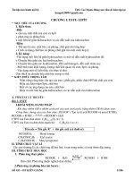 Tài liệu ôn tập tốt nghiệp hóa học