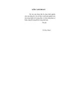 Nghiên cứu quá trình truyền nhiệt  truyền chất và các giải pháp tiết kiệm năng lượng trong lạnh đông cá Thu