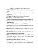 NỘI DUNG ÔN TẬP MÔN QUẢN TRỊ NHÂN LỰC