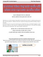 Kiến thức khẩn cấp cần có dành cho học sinh 12 đầu năm