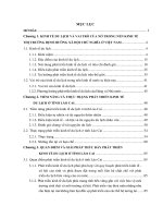 Luận văn thạc sĩ kinh tế Phát triển kinh tế du lịch ở tỉnh Lào Cai ( Võ Quốc Thắng )